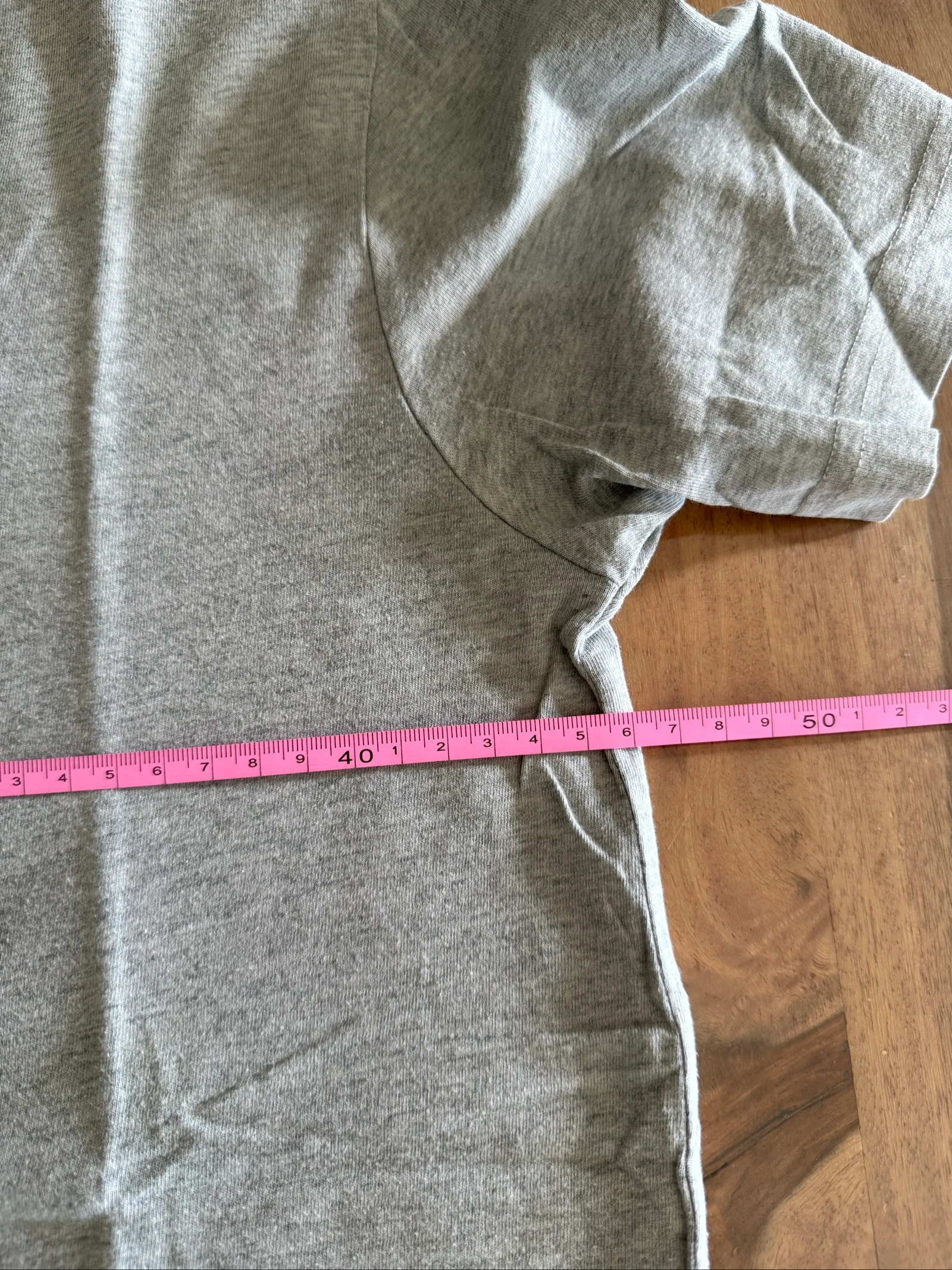 Levi's teen 16 years old / 176 cm T-shirt – Heather gray – Green logo – Very good condition – photo 7